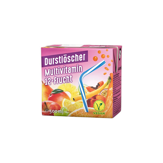 Durstlöscher Multivitamin 12-Frucht 12x 500ml