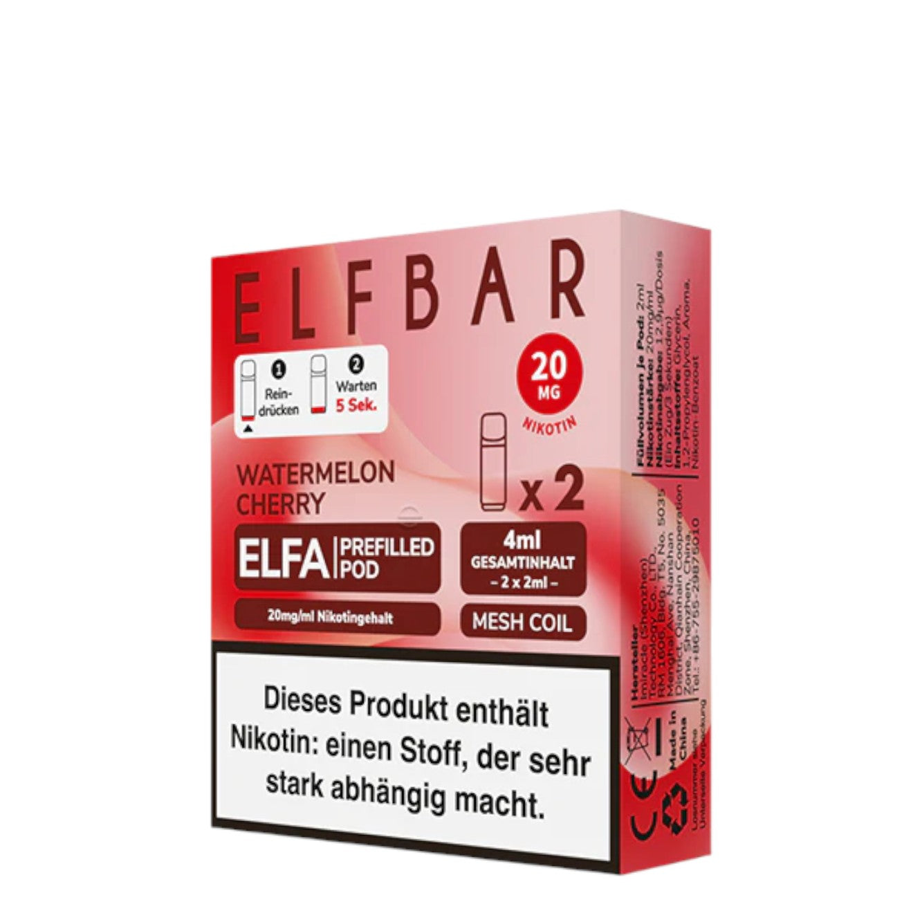 Elfbar Elfa Pod 20mg 10 Stück