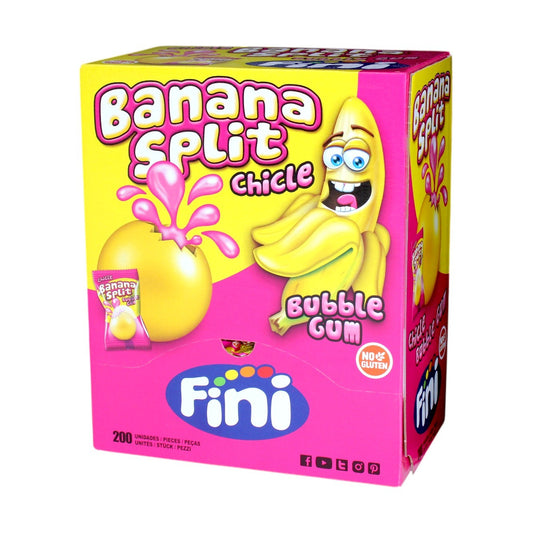 FINI Banana Split Kaugummi 200x 5g