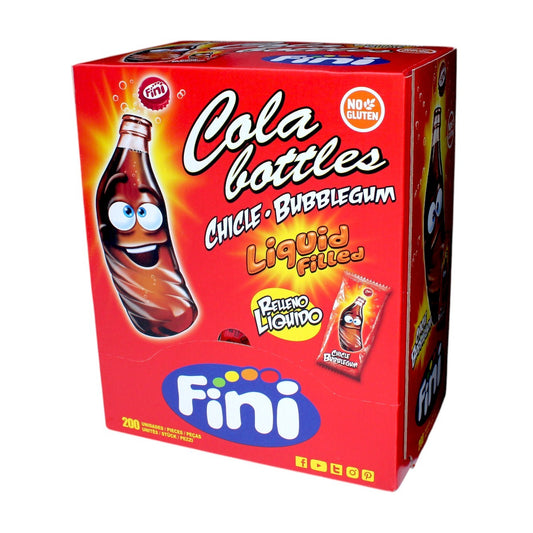 FINI Cola Bottles Kaugummi 200x 5g