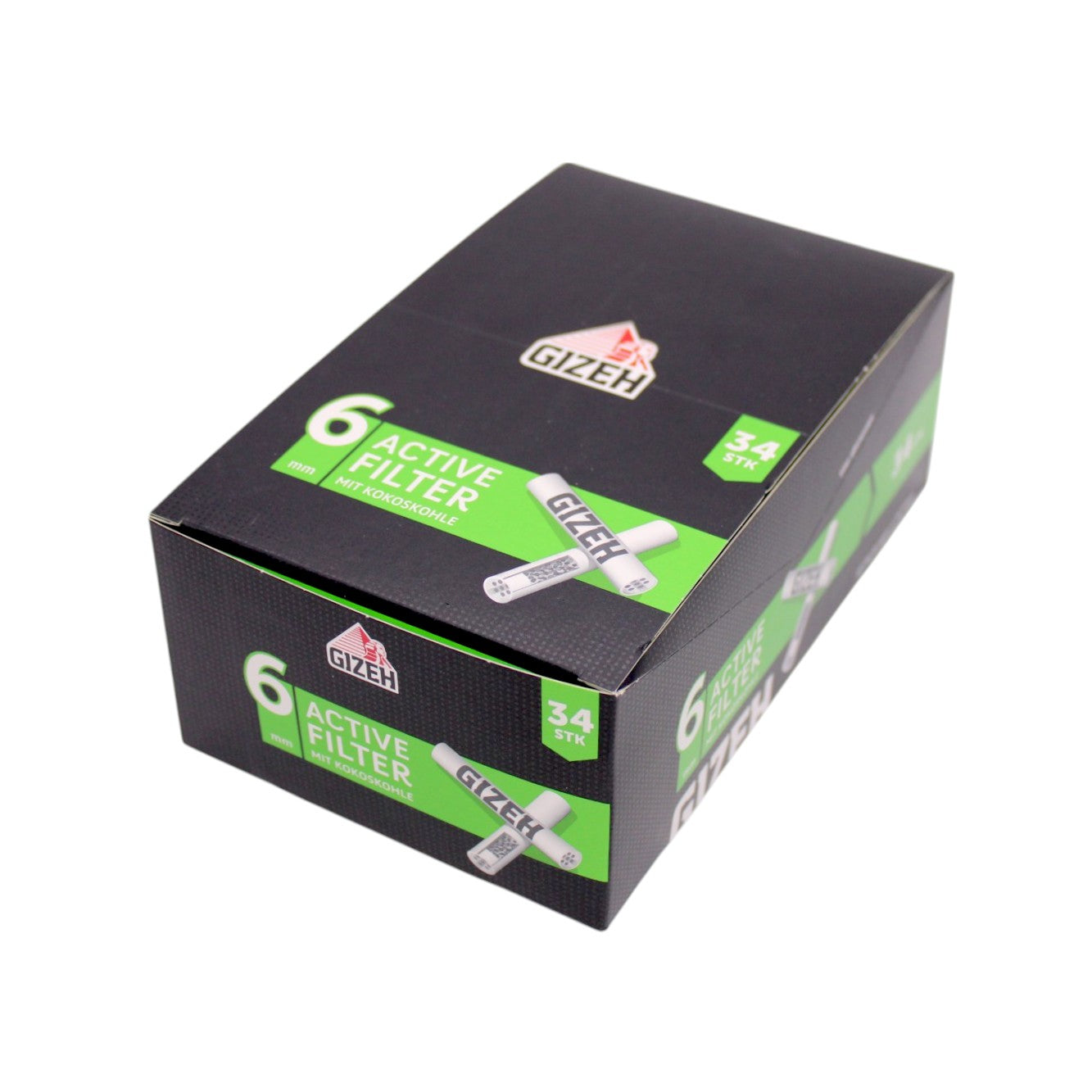 Gizeh Black Active Filter 6mm 34er