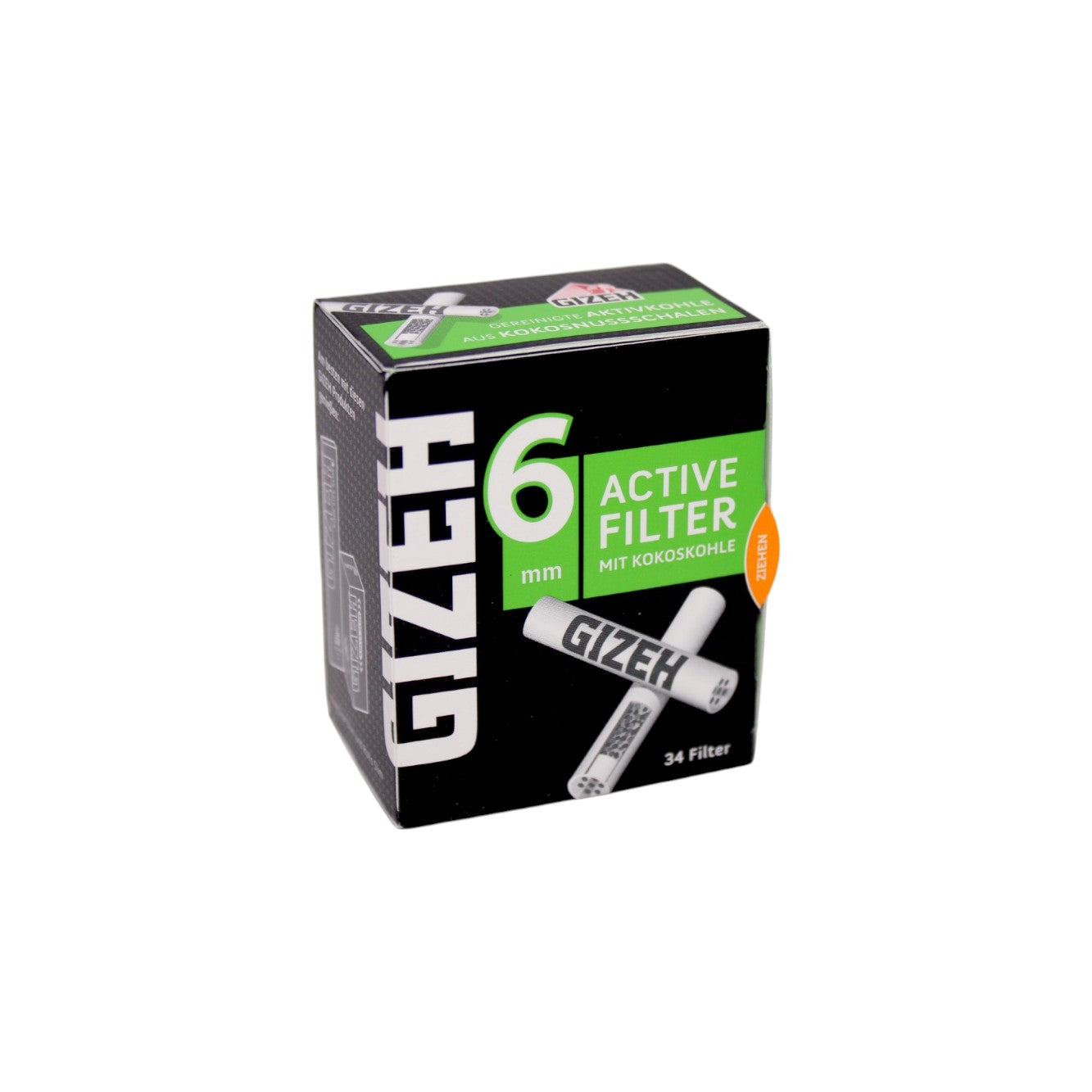 Gizeh Black Active Filter 6mm 34er