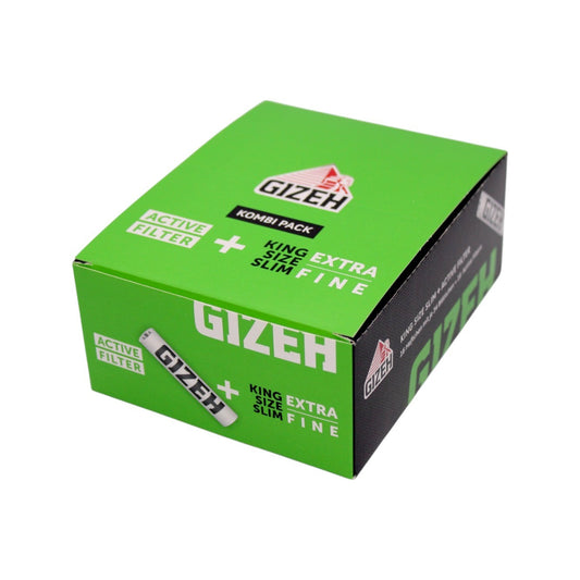 Gizeh Black King Size Slim + Active Filter