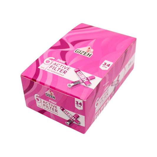 Gizeh Pink Active Filter 6mm 34er