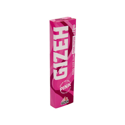 Gizeh Pink King Size Slim + Tips