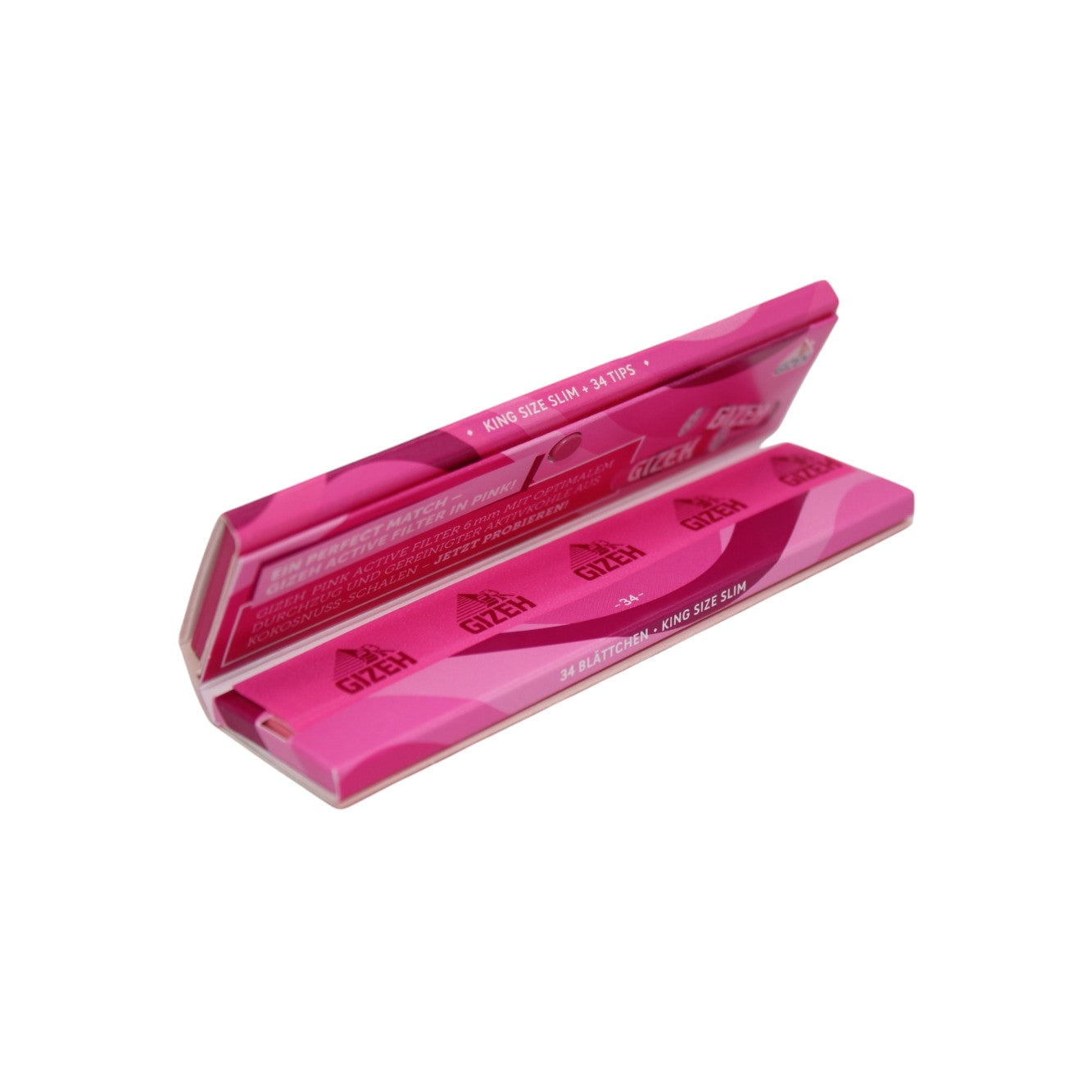 Gizeh Pink King Size Slim + Tips