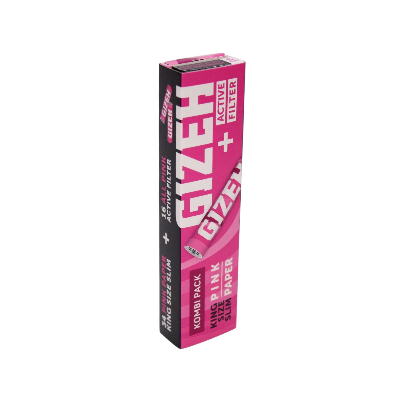 Gizeh Pink King Size Slim + Active Filter
