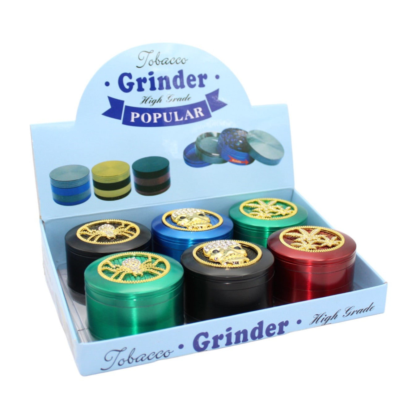 Grinder Gold Motiv 4tlg