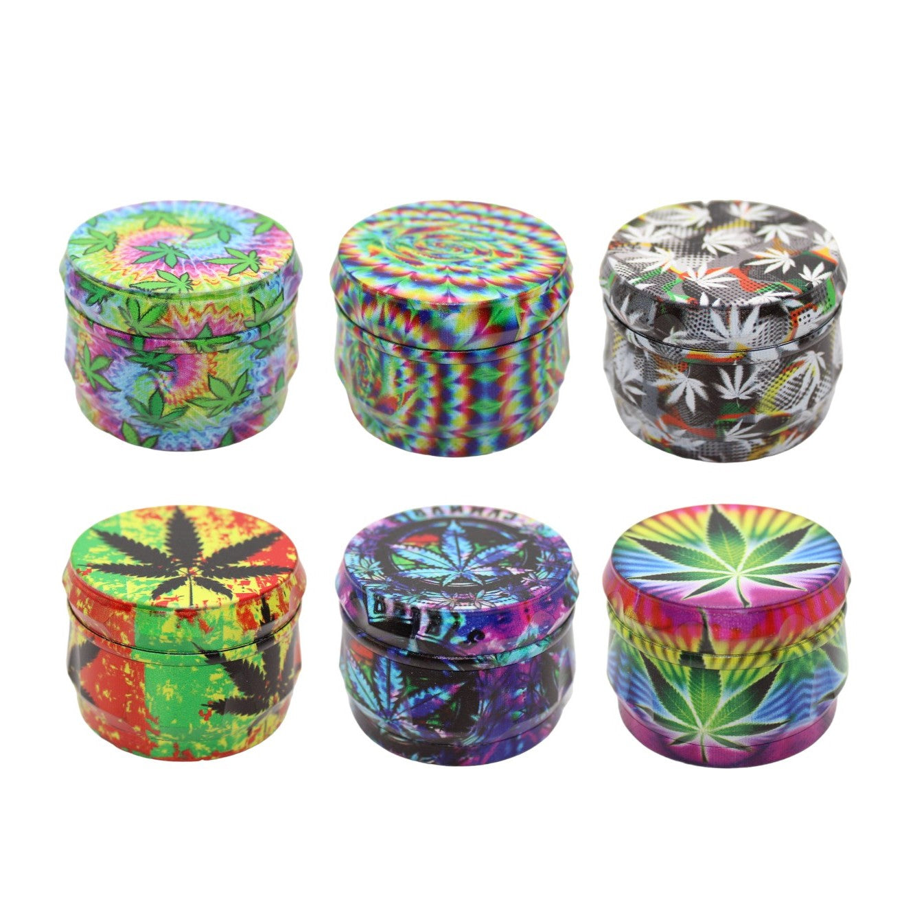 Grinder Hanf Bunt 4tlg