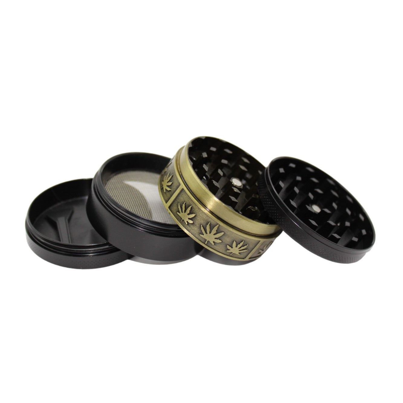 Grinder Hanf Gold 4tlg