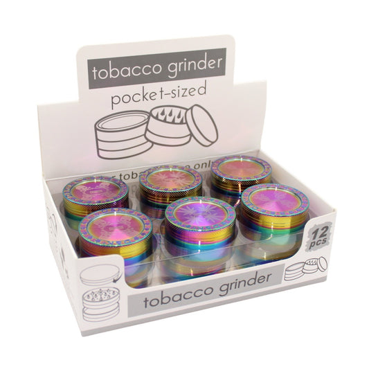 Grinder Hanf Rainbow 3tlg 12er Display
