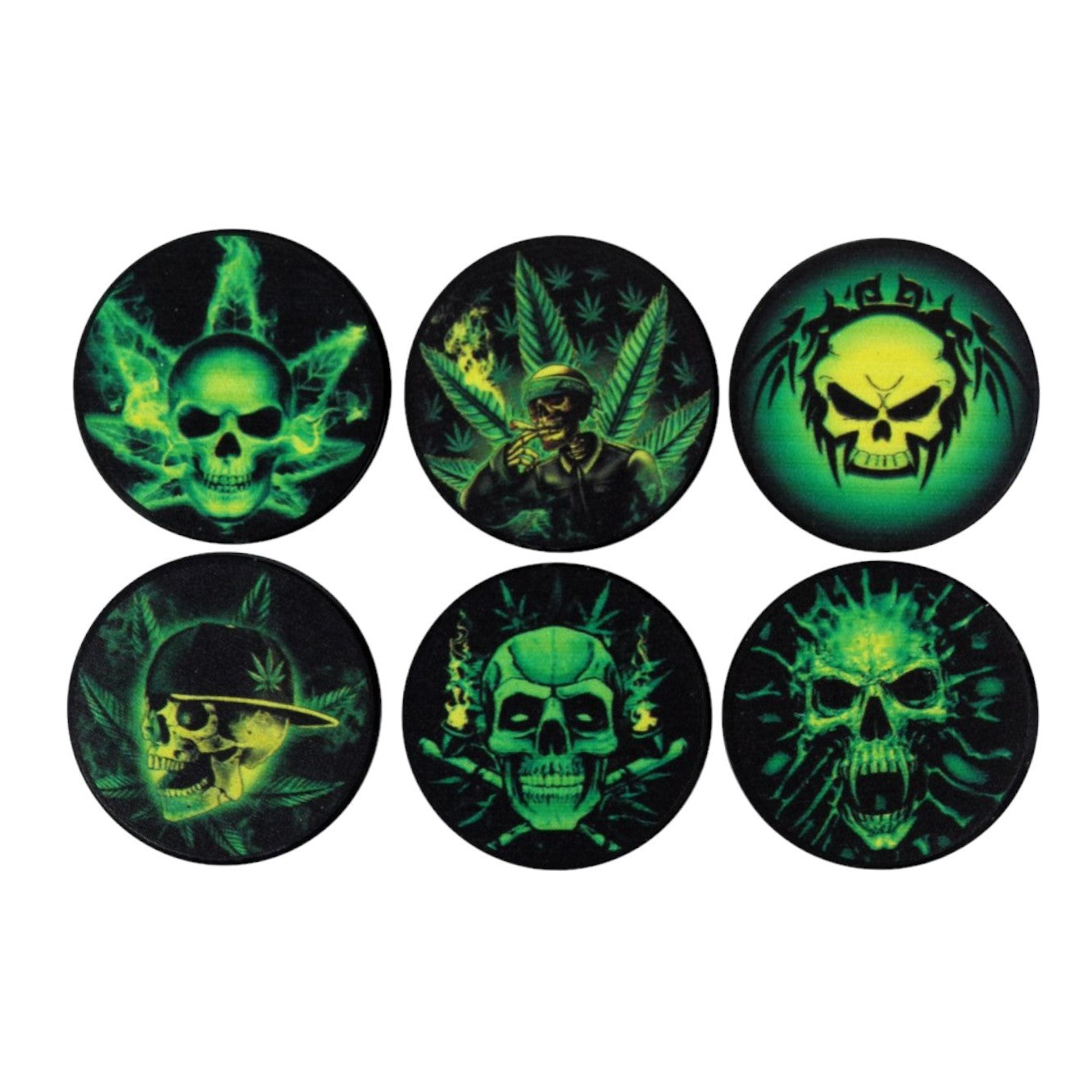 Wildfire Grinder Skull 4tlg