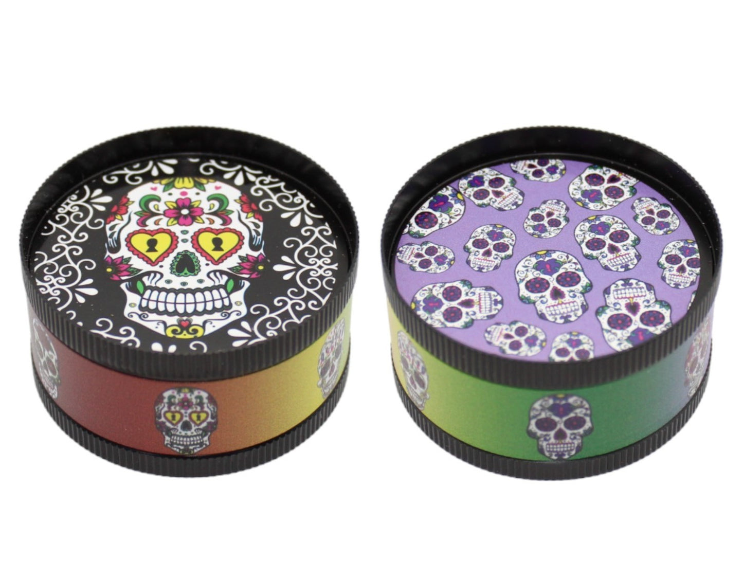 Grinder Totenkopf 3tlg 12er Display