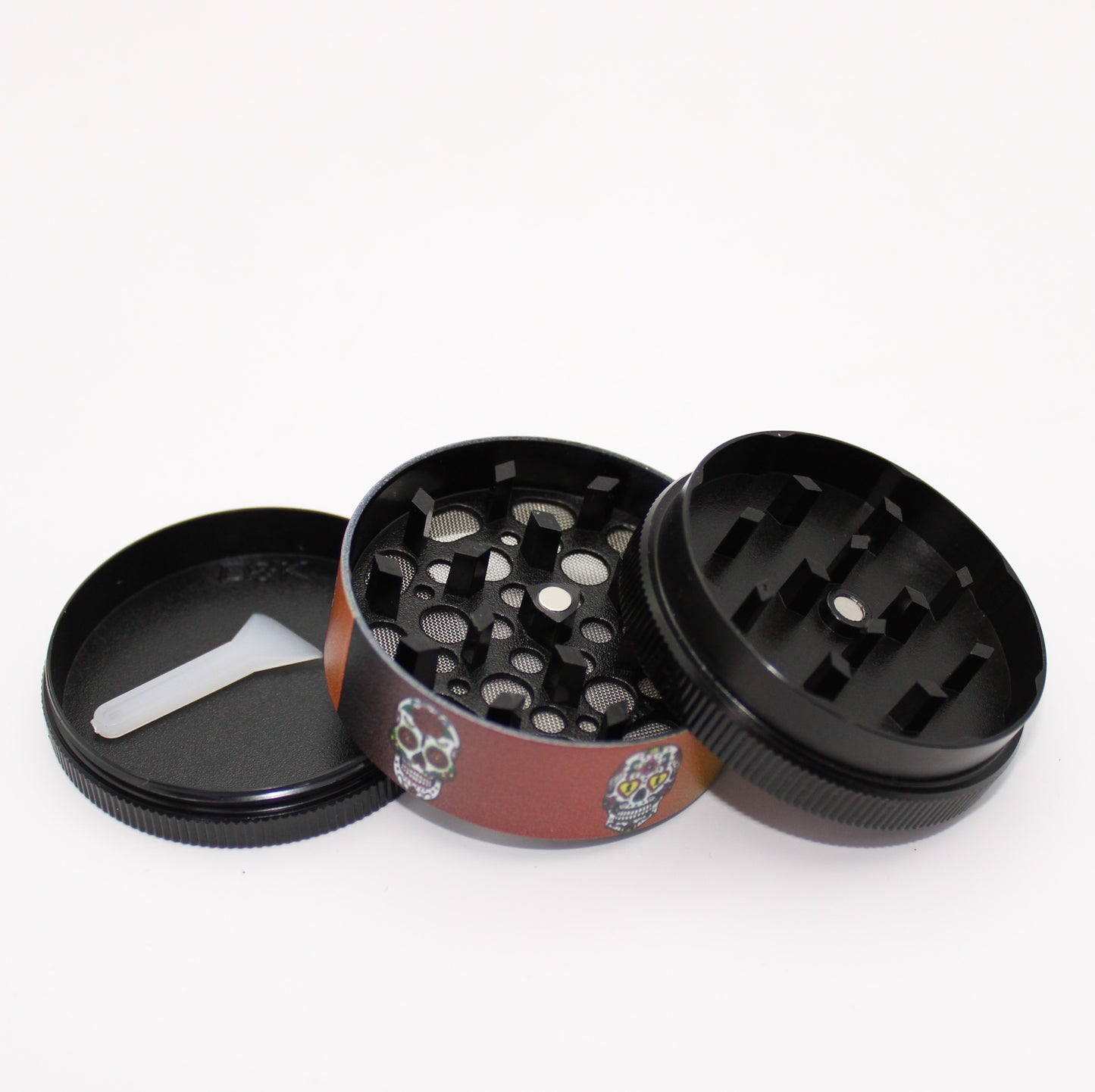 Grinder Totenkopf 3tlg 12er Display
