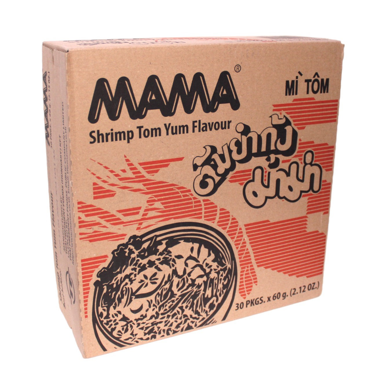 MAMA Nudeln Shrimp Tom Yum Flavour 30x 60g