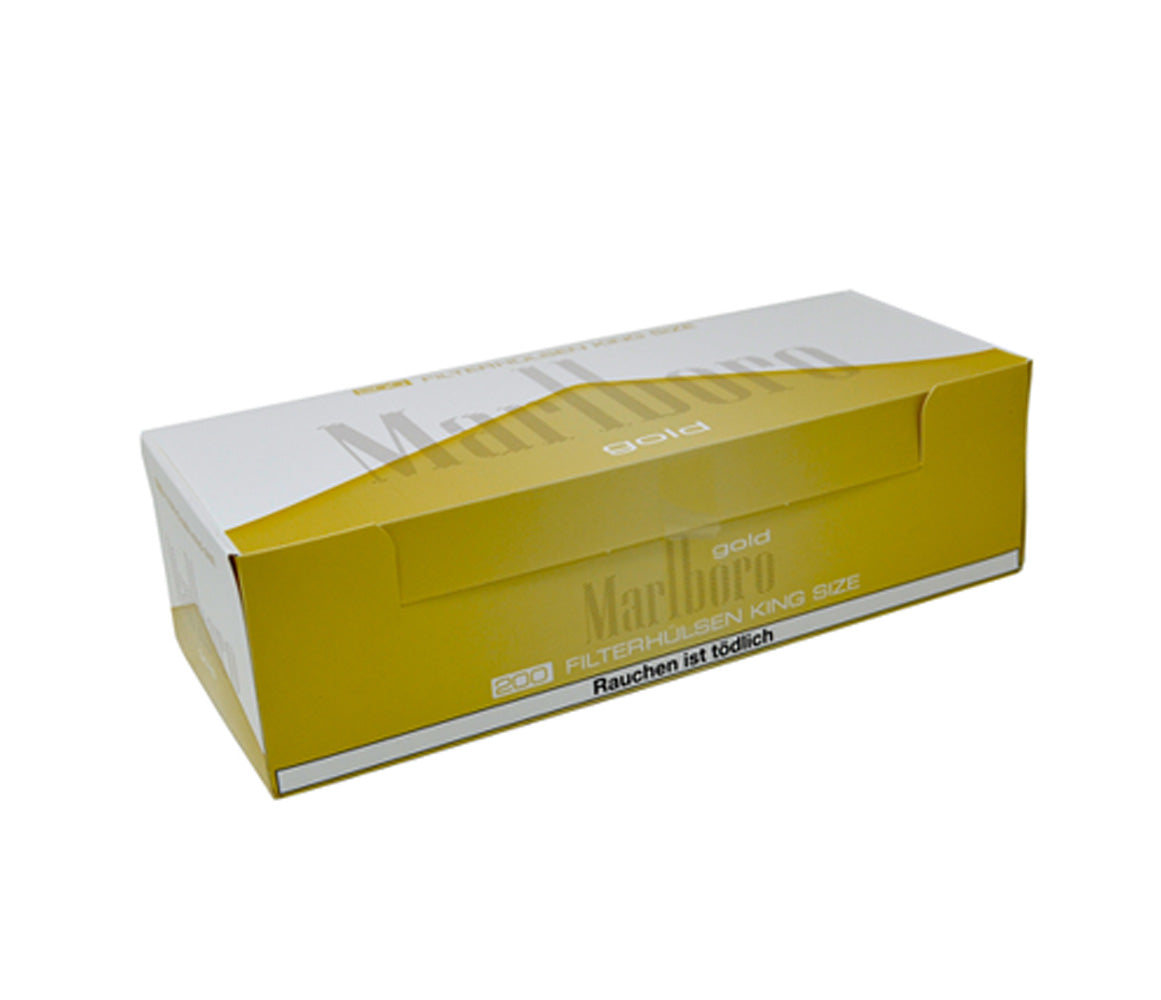 Marlboro Gold Hülsen 5x200