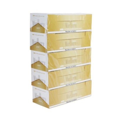 Marlboro Gold Hülsen 5x200