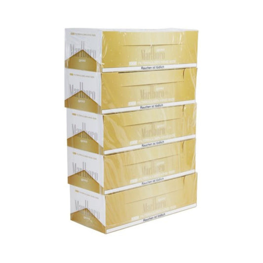 Marlboro Gold Hülsen 5x200