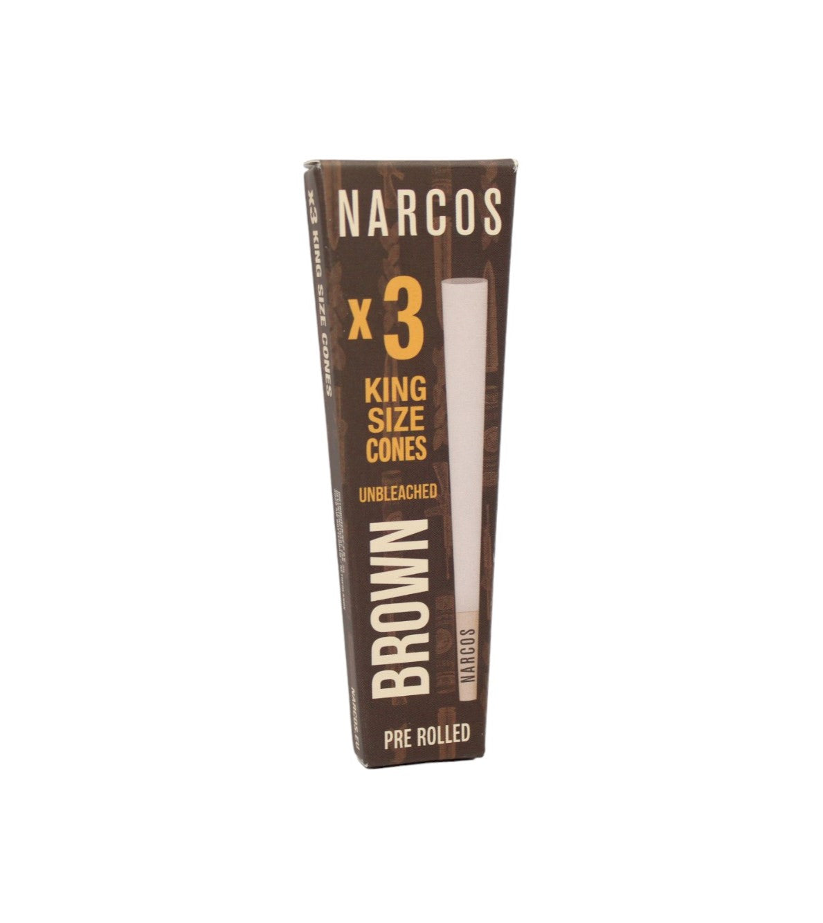 Narcos King Size Cones Brown 32x3