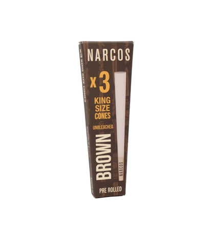 Narcos King Size Cones Brown 32x3