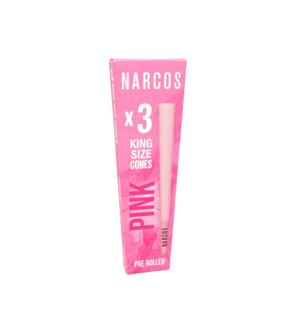 Narcos King Size Cones Pink 32x3