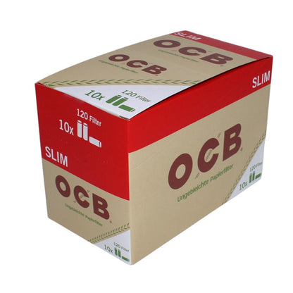 OCB Organic Unbleached Slimfilter 6mm 10x120