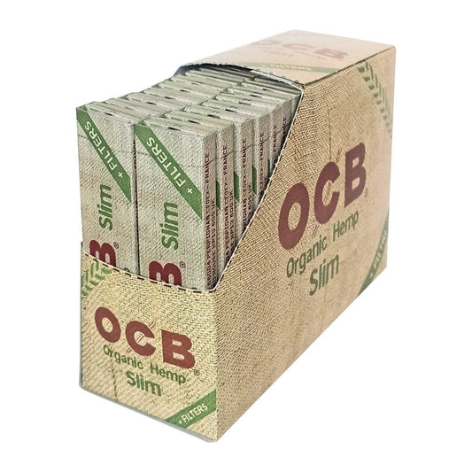 OCB Organic Hemp Long Slim + Tips