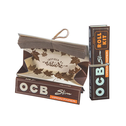 OCB RollKit Slim Unbleached Virgin
