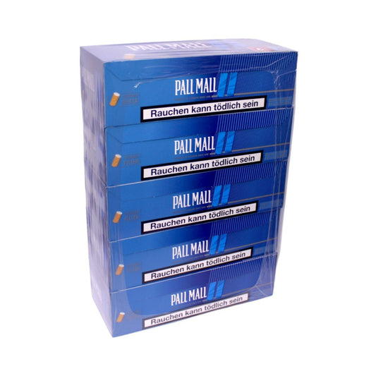 Pall Mall Extra Blau Hülsen 5x200