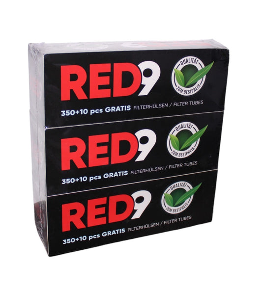 Red 9 Filterhülsen 3x360