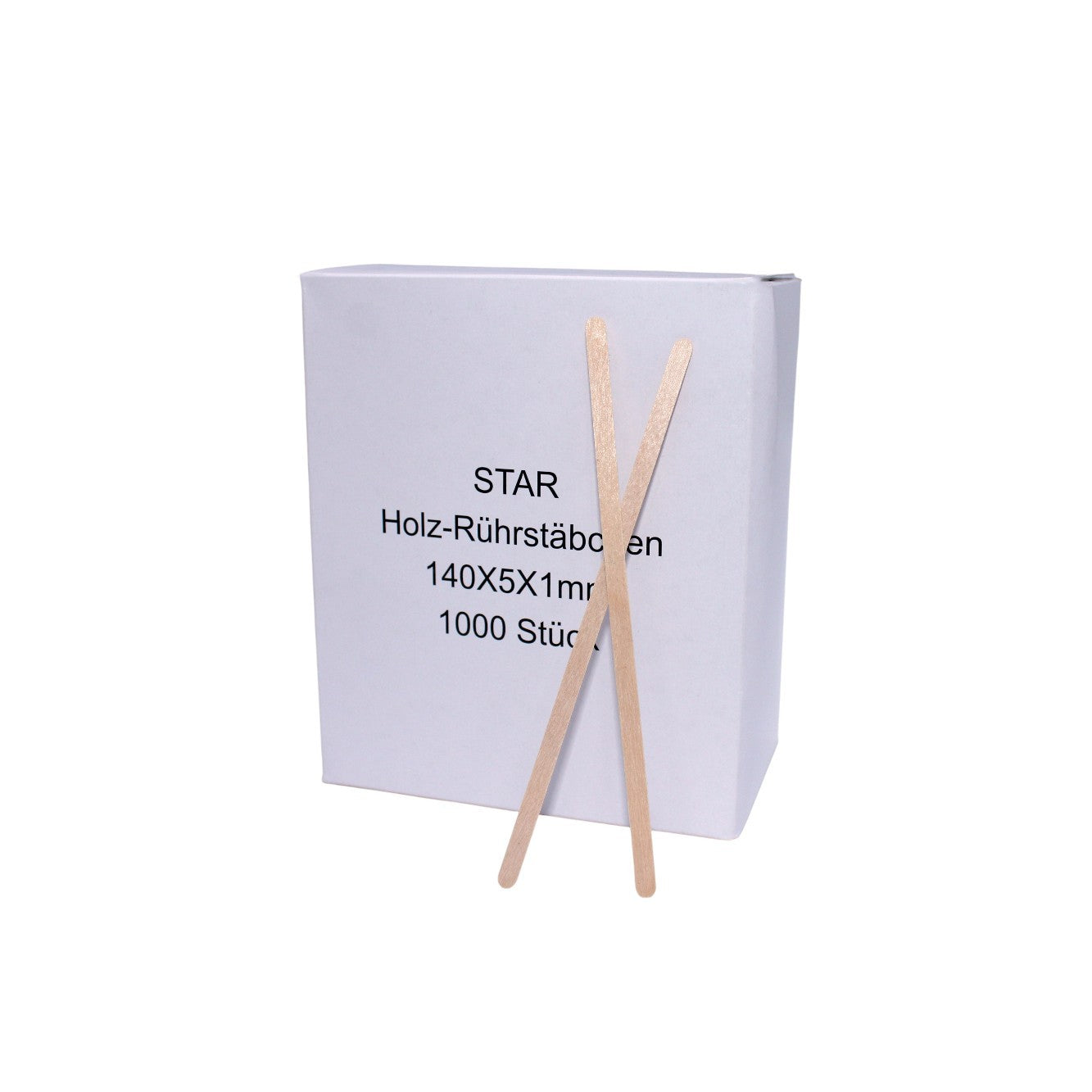 Holz Rührstäbchen 1000 Stück