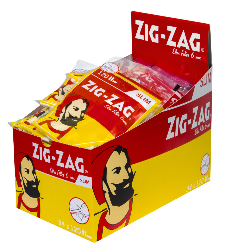 Zig-Zag Slim Filter 6mm 34x120